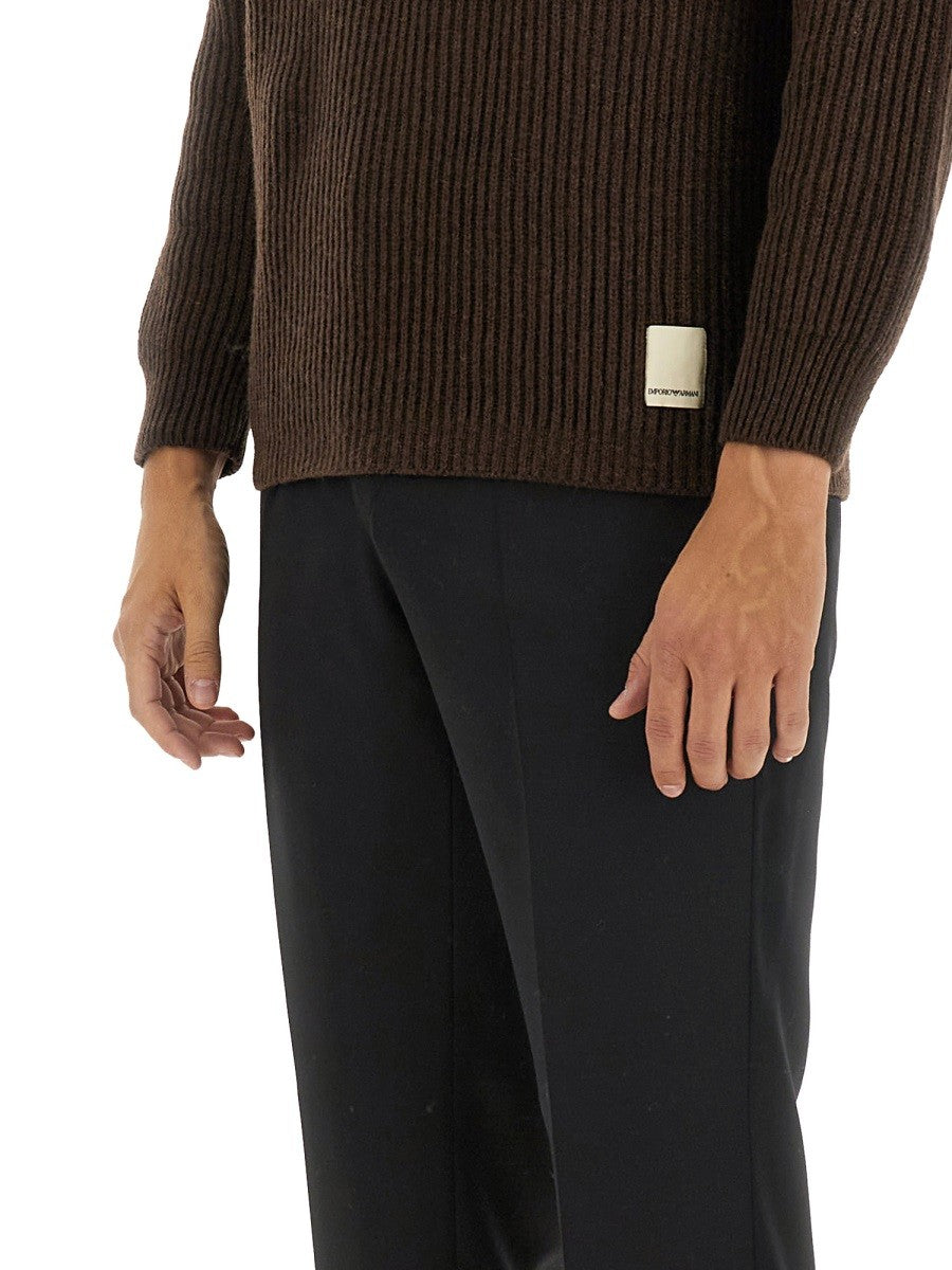 Emporio Armani WOOL JERSEY.
