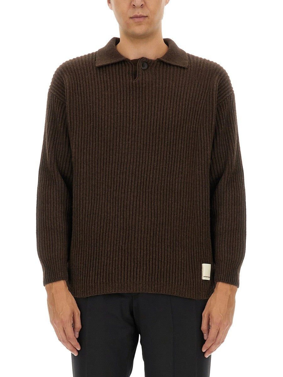 Emporio Armani WOOL JERSEY.