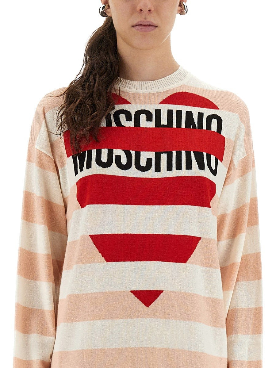 Moschino Jeans WOOL MINI DRESS