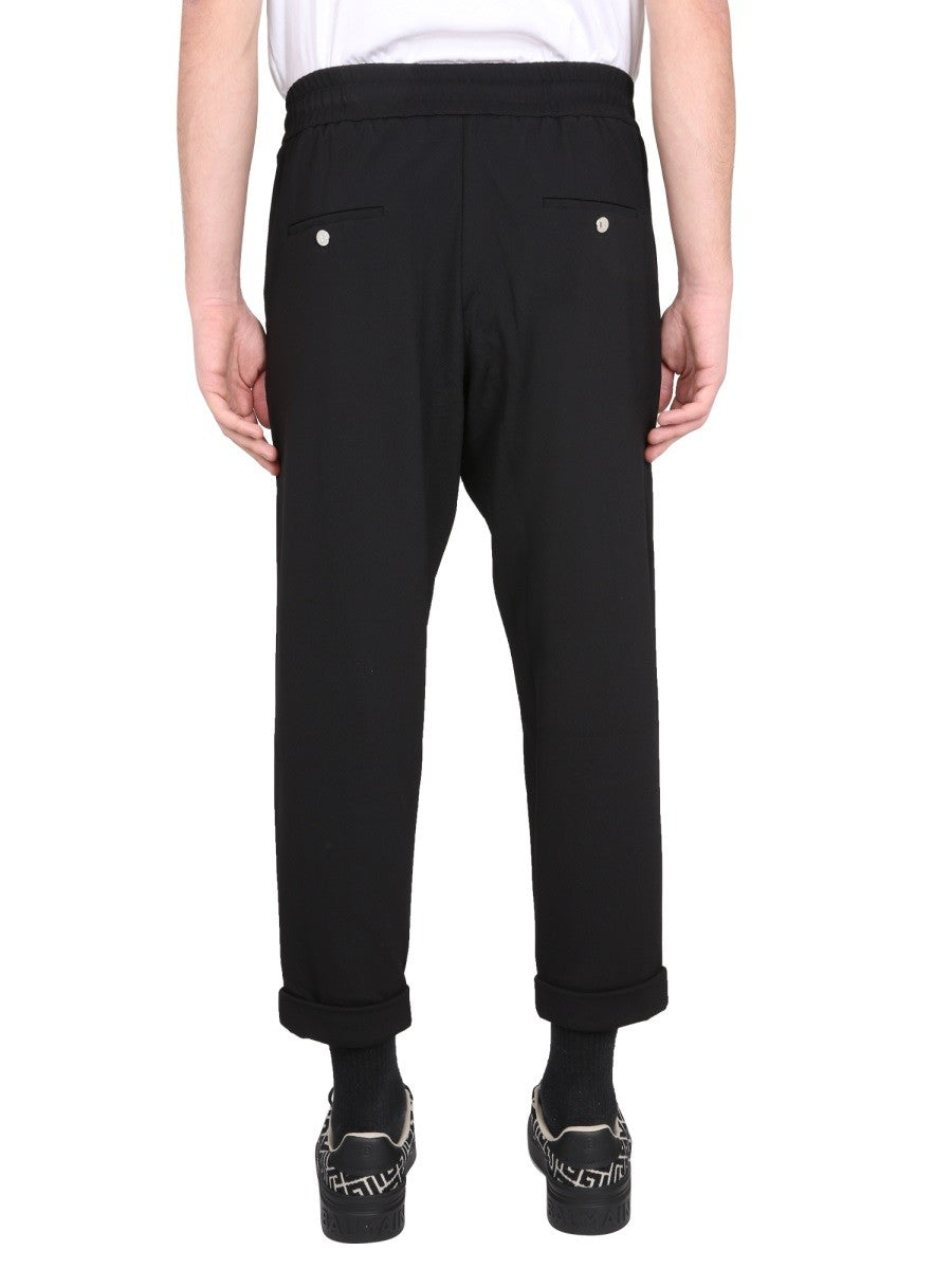 Balmain Vlněné kalhoty