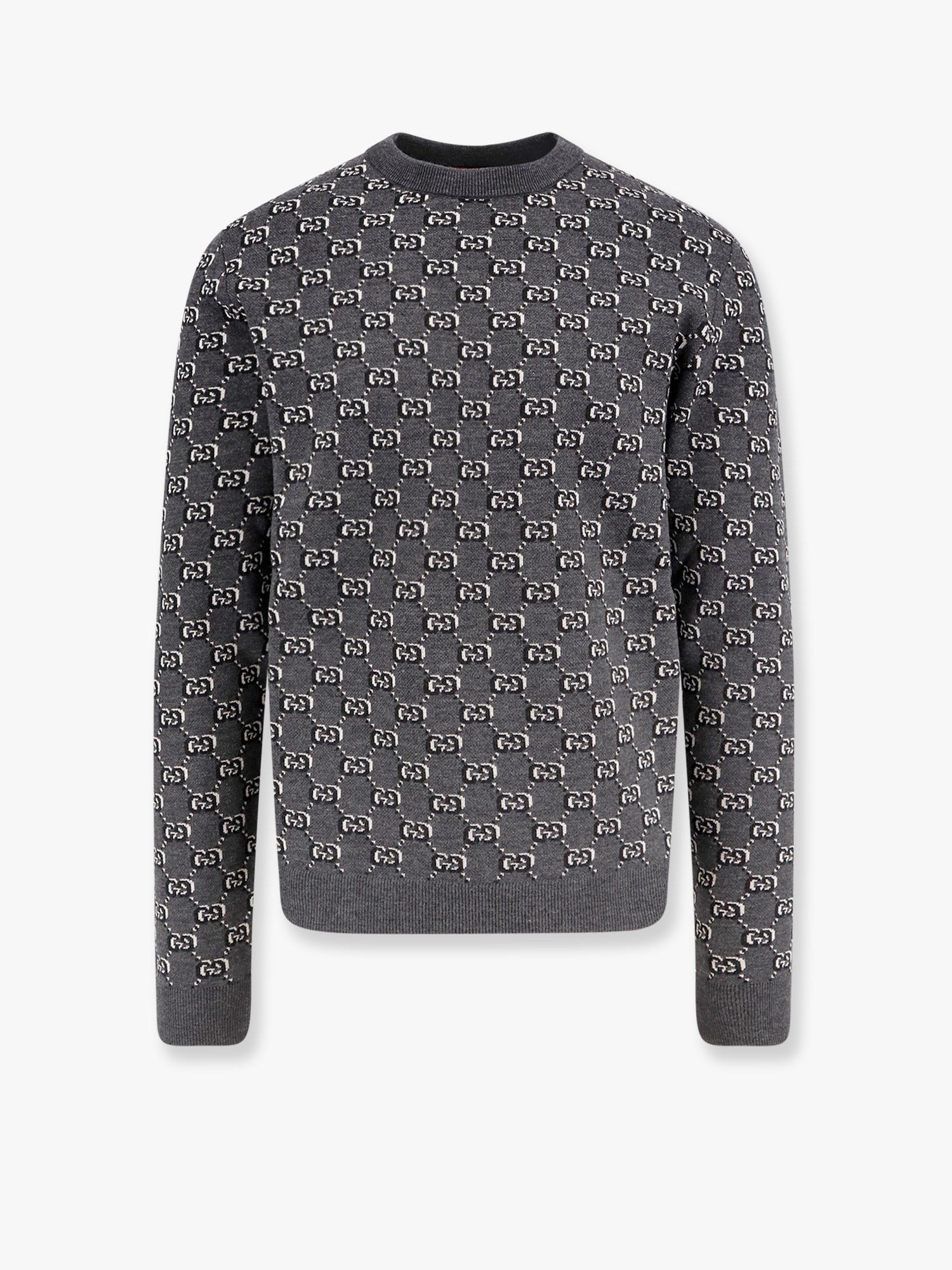Gucci Wool sweater with all-over gg motif