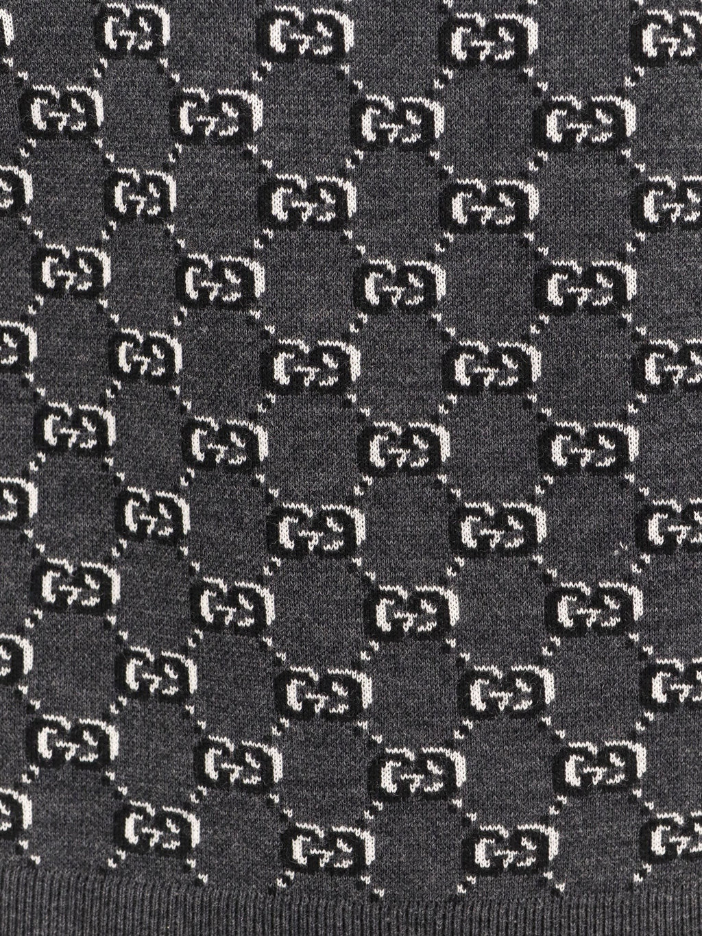 Gucci Wool sweater with all-over gg motif
