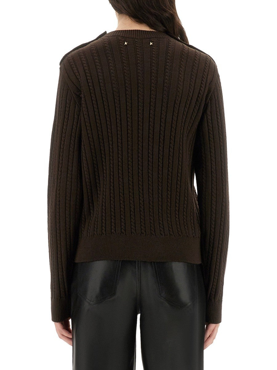 Golden Goose WOLLPULLOVER MIT KNOPFDETAIL