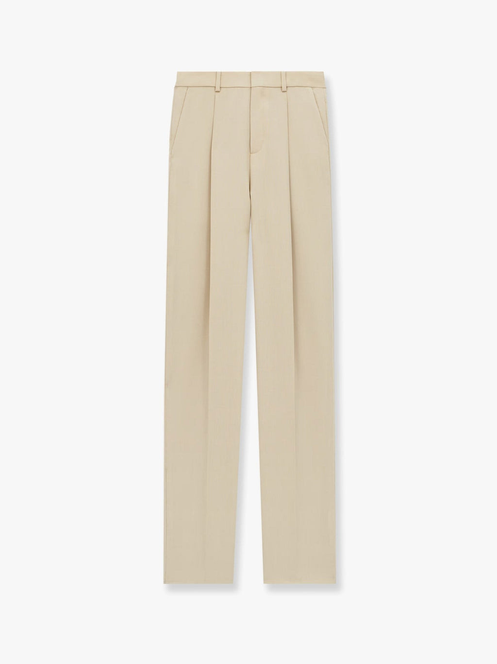 Saint Laurent Smokingbyxor i ull med silkefoder