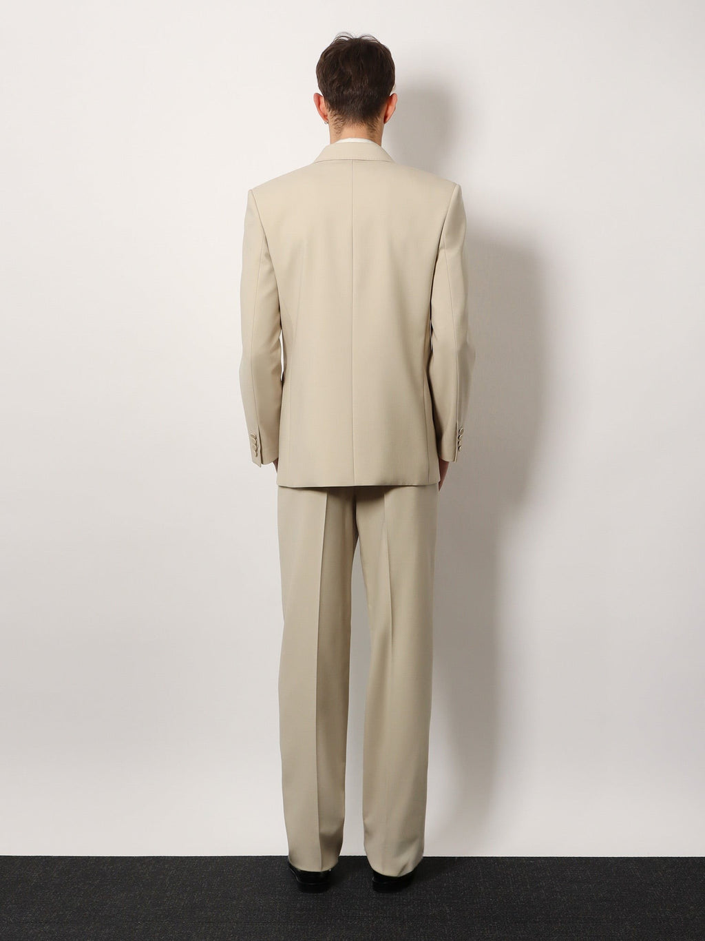 Saint Laurent Smokingbyxor i ull med silkefoder