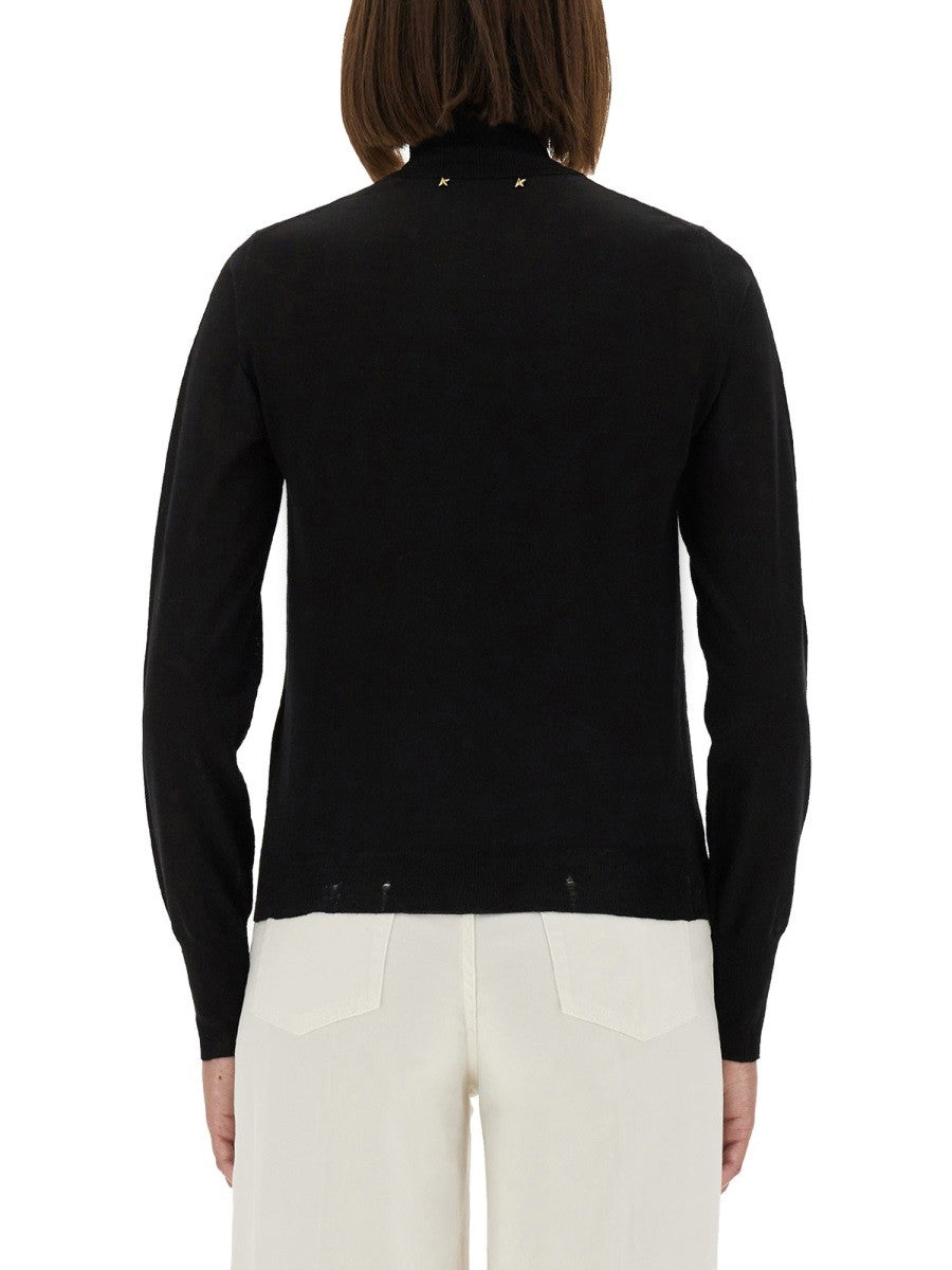 Golden Goose WORN EFFECT WOOL SWEATER