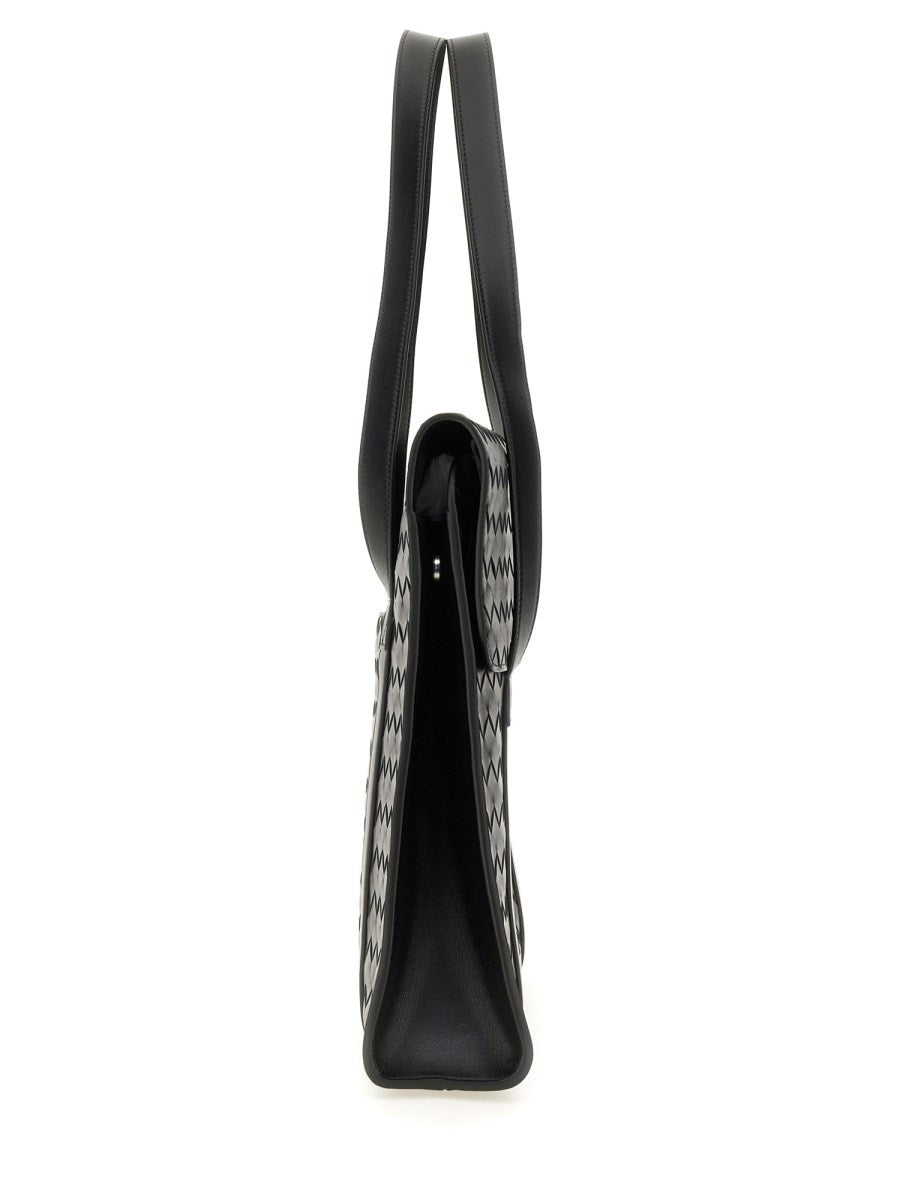 Bottega Veneta WOVEN PATTERN SHOULDER BAG