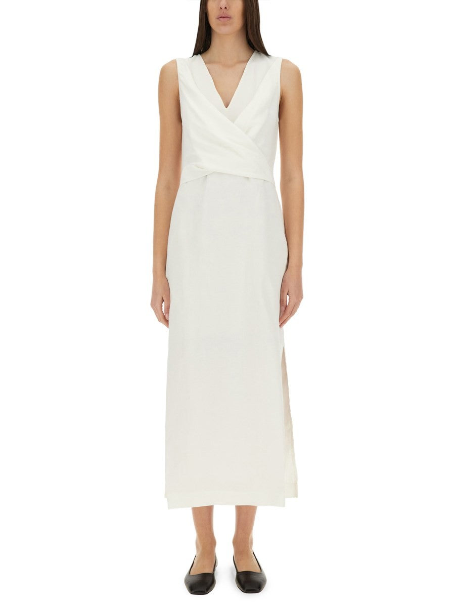 Vestido "EFECTO ENVOLVENTE" de Brunello Cucinelli