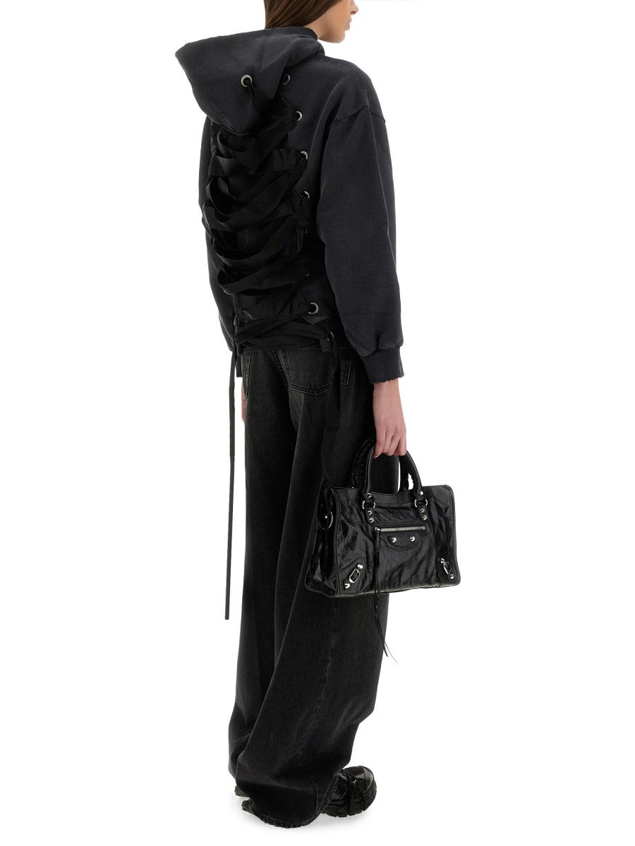 Balenciaga MIKINA NA ZIP.