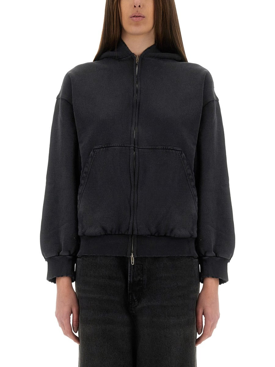 Balenciaga MIKINA NA ZIP.