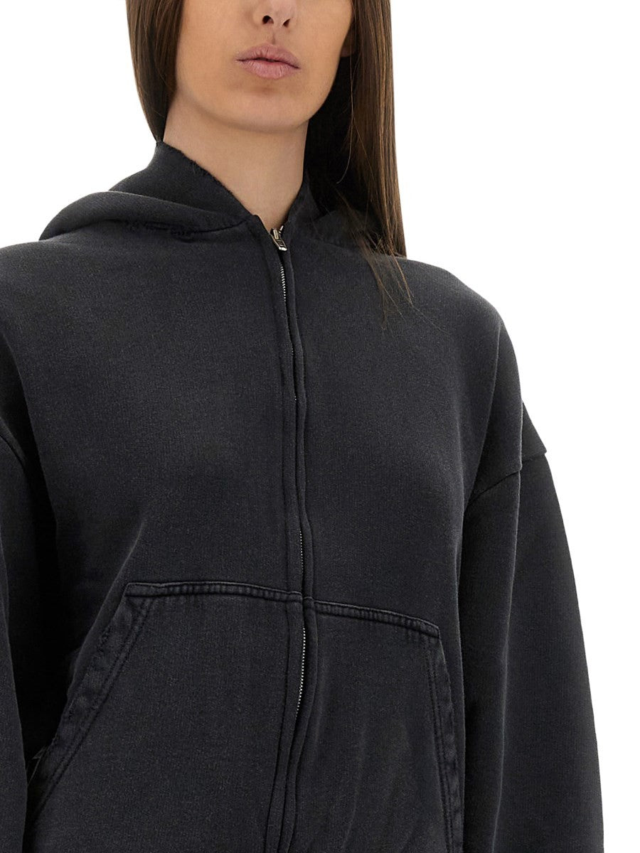 Balenciaga MIKINA NA ZIP.