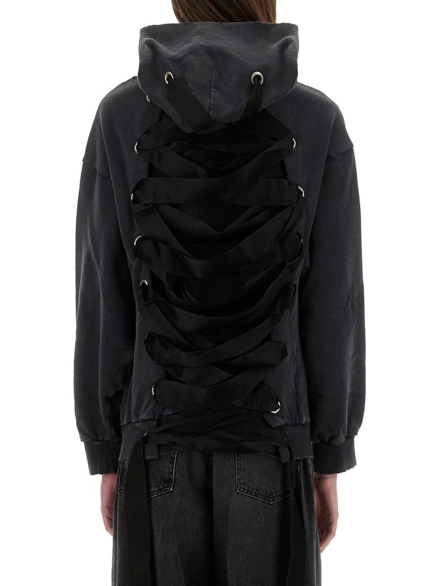 Balenciaga MIKINA NA ZIP.