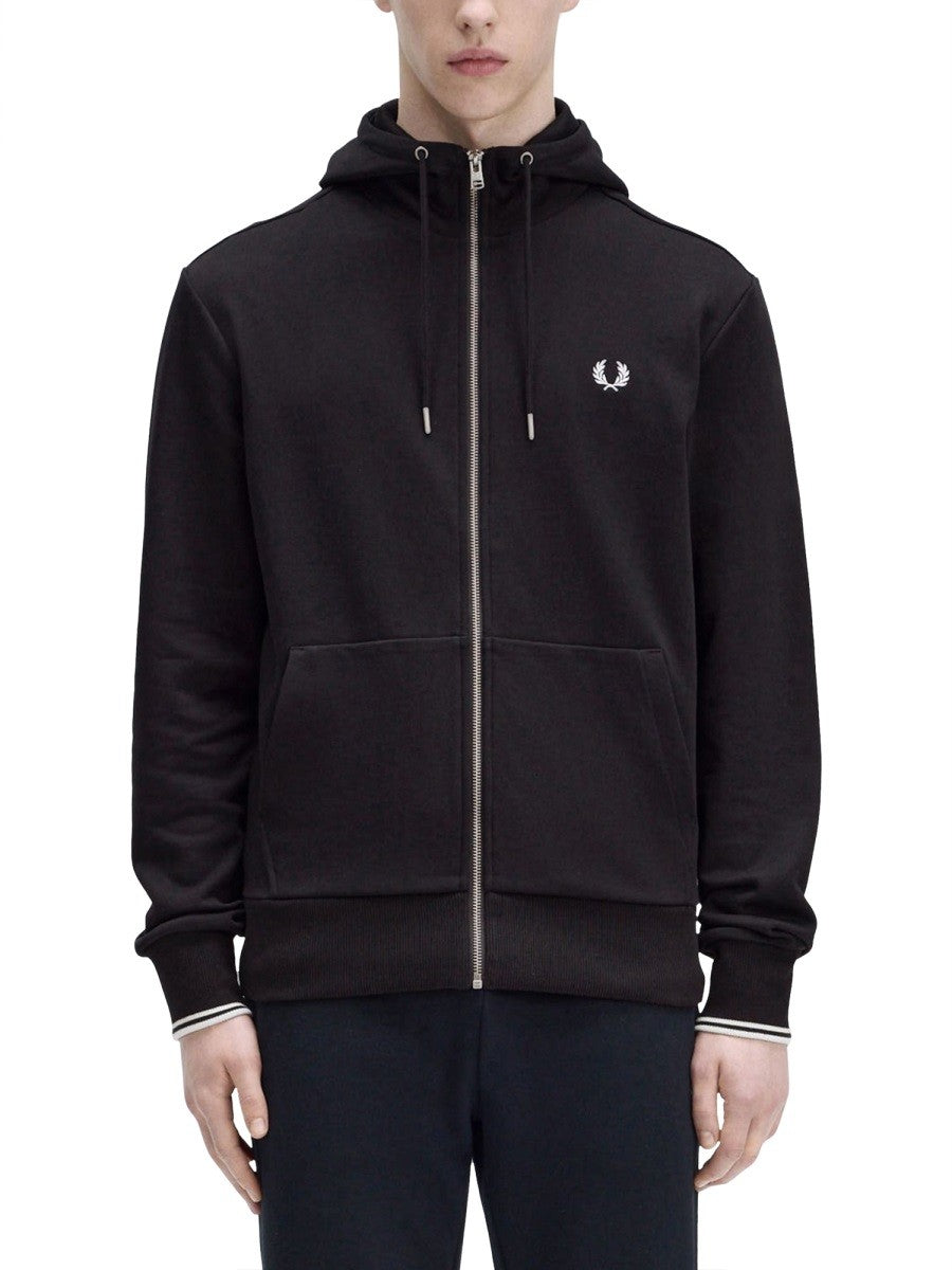 Fred Perry ZIPPER HOODIE