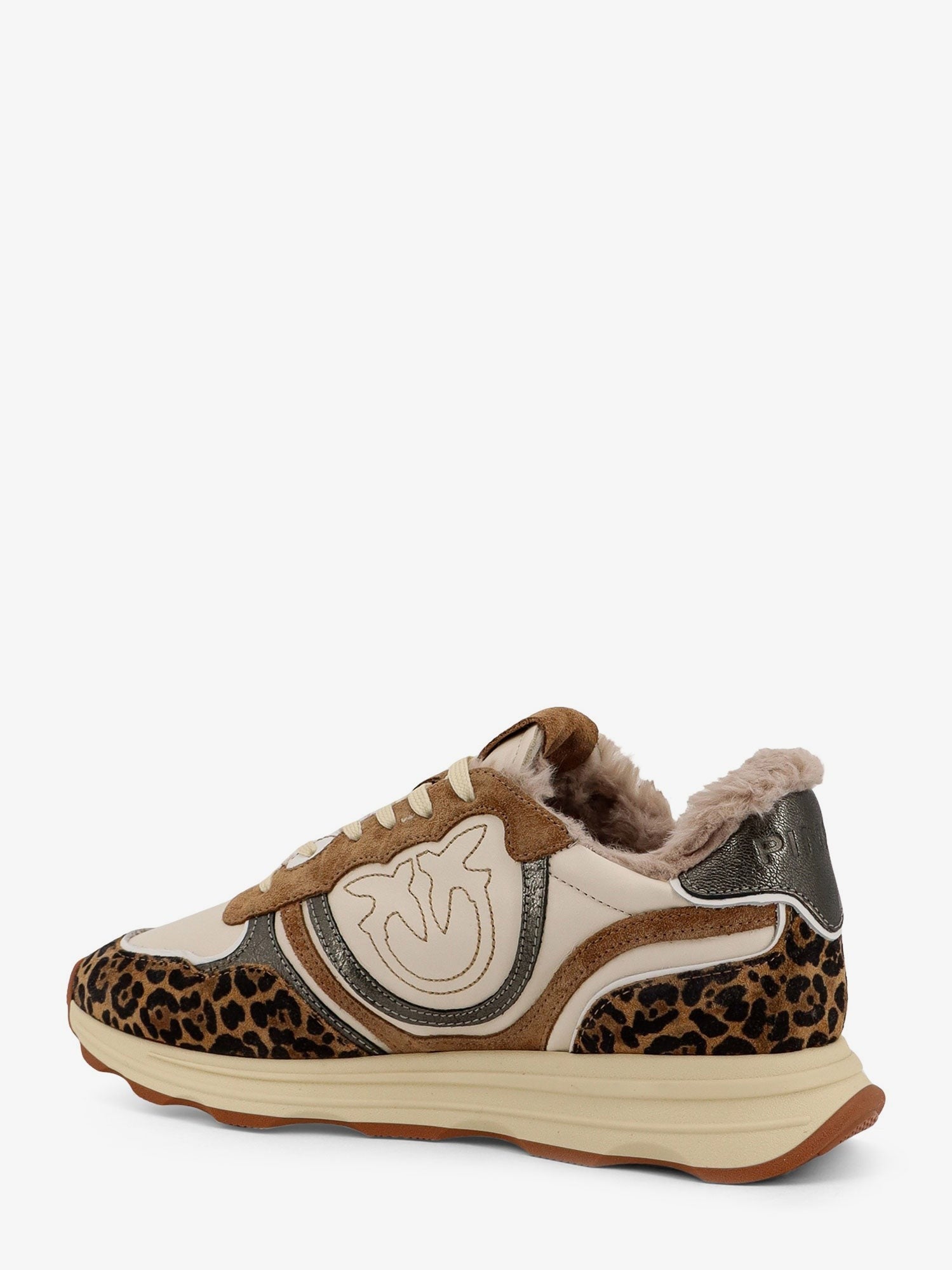 Pinko Zoe 01 leather low-top sneakers